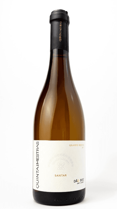 Quinta das Mestras Grande Reserva white wine bottle